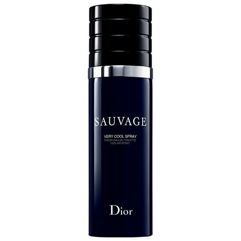 sauvage body spray for men